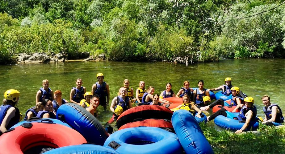 Rivertubing Kroatie Comfort groepsreis Rivertubing Kroatie Comfort groepsreis